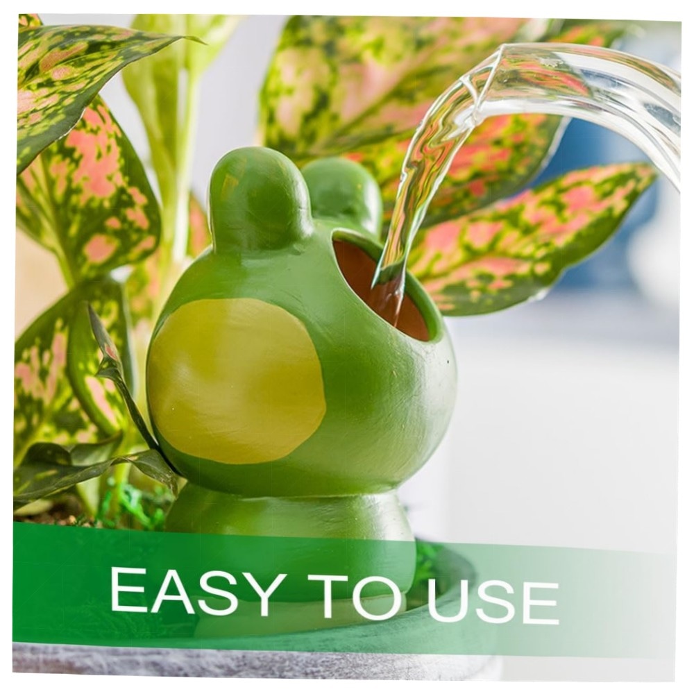 Bewässerungskugeln 4er-Set – selbstbewässernde Terrakotta-Spikes, Keramik Wasserspender für Topf- & Zimmerpflanzen, innen & außen