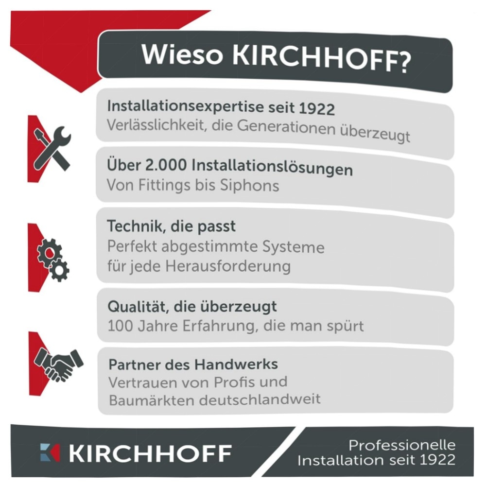Kirchhoff Übergangsstück 25 mm x 3/4\