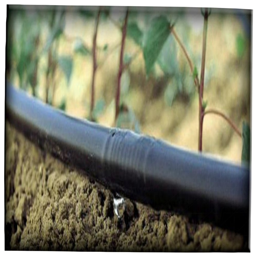 Tropfrohr 16 mm mit 33 cm Tropferabstand – LDPE Perlschlauch, UV‑beständig, druckkompensiert (100 m)