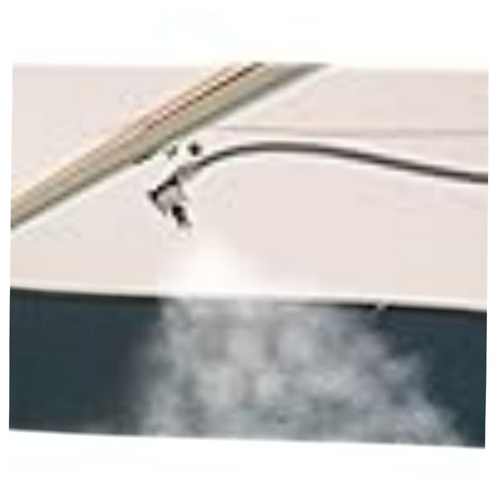 Wasser-Zerstäuber 10 m mit 6 beweglichen Metalldüsen – Royal Gardineer Sprühnebelschlauch, zuschneidbar & einfach zu montieren, ideal für Terrasse & Balkon