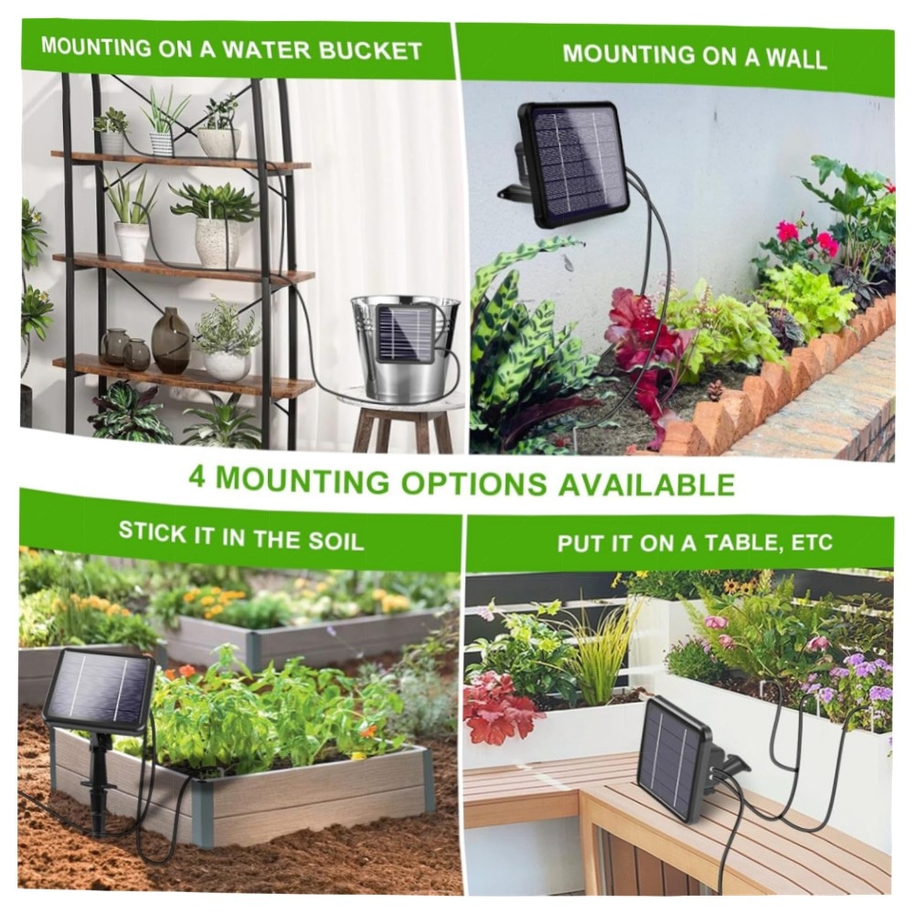 Landrip Automatisches Bewässerungssystem für Balkon & Topfpflanzen – DIY Set mit digitalem Timer, 10 m Schlauch & energieeffizienter Pumpe