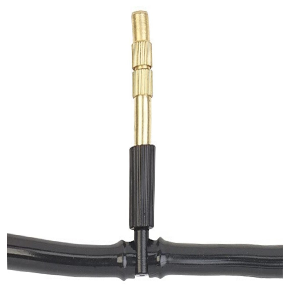 a75d52a21877.jpg Royal Gardineer Sprühschlauch 10 m – wasserzerstäubendes Kühl- & Bewässerungsset mit 10 Metall-Düsen, Klickanschluss & Montagezubehör