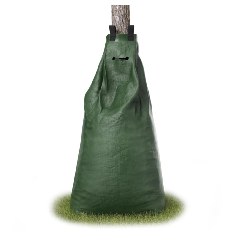 Baumbeutel Bewässerung 75 L – UV- & PVC-beständig, mit Reißverschluss & Ösen – einfache Baumbewässerung für Sommer & öffentliche Flächen