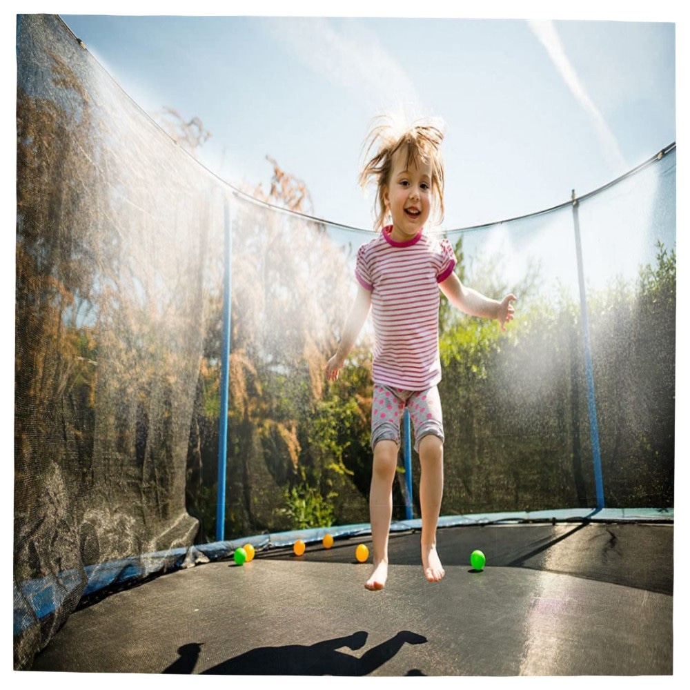 e5c1efeb1143.jpg Royal Gardineer Sprühschlauch 10 m – wasserzerstäubendes Kühl- & Bewässerungsset mit 10 Metall-Düsen, Klickanschluss & Montagezubehör