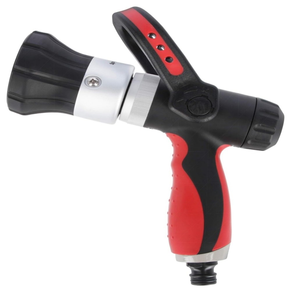 Abspritzbrause Gilmour – robuste Gartenbrause für heißes & kaltes Wasser, Metallguss, Hebelfixierung, inklusive Messingeinsatz