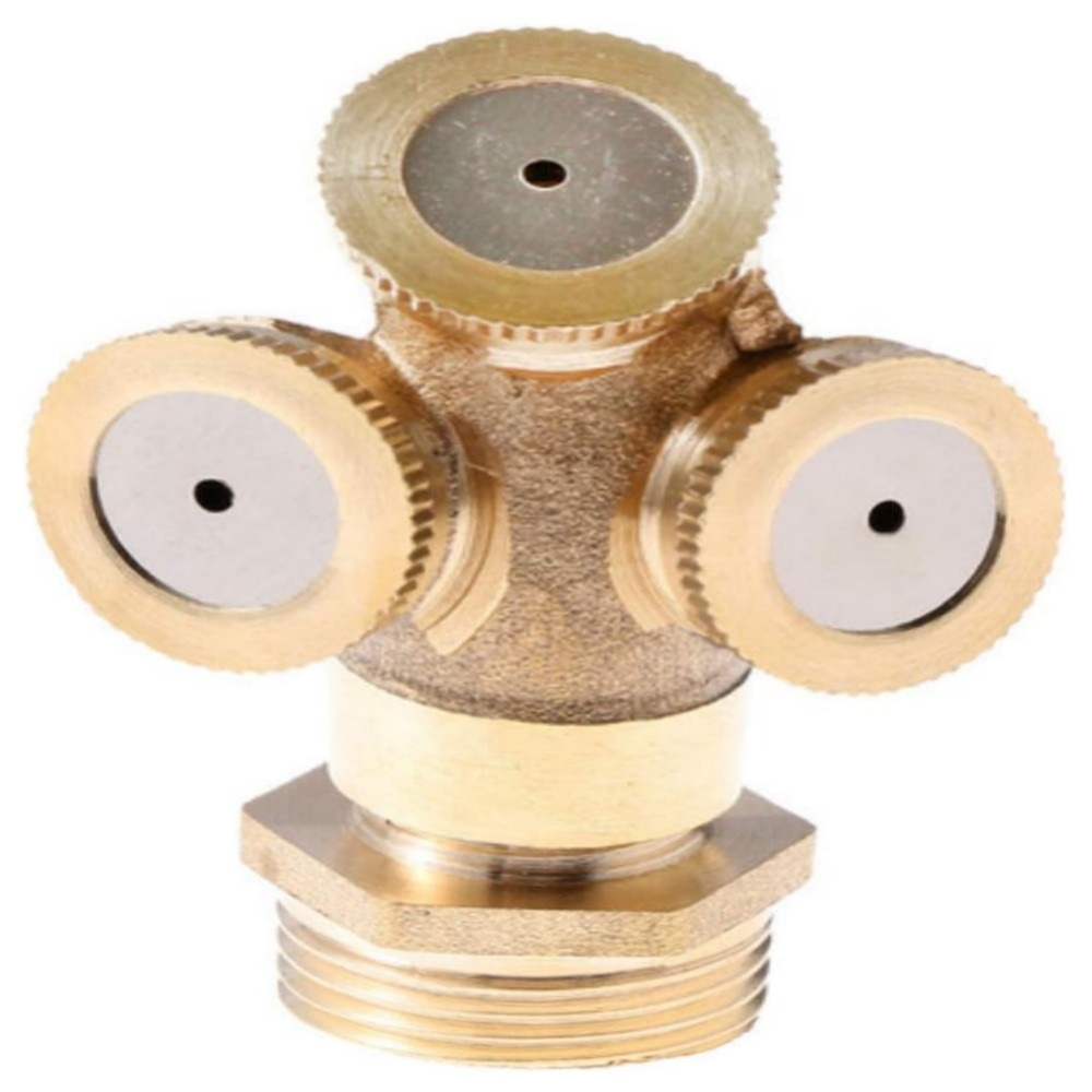 Messing Sprühnebeldüse 4-Loch 1/2\