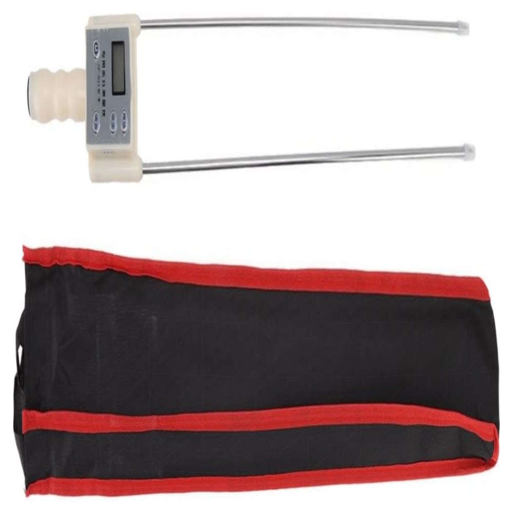 Tragbares Heu- & Getreide-Feuchtemessgerät mit LCD-Hintergrundbeleuchtung, genaue Sonde für Stroh, Gras, Mais – robust, handlich