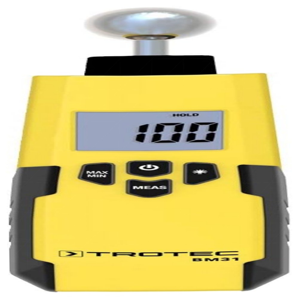 Feuchteindikator TROTEC BM31 – zerstörungsfreies Feuchtemessgerät 5–40 mm, zuverlässig für Wand, Boden & Decke