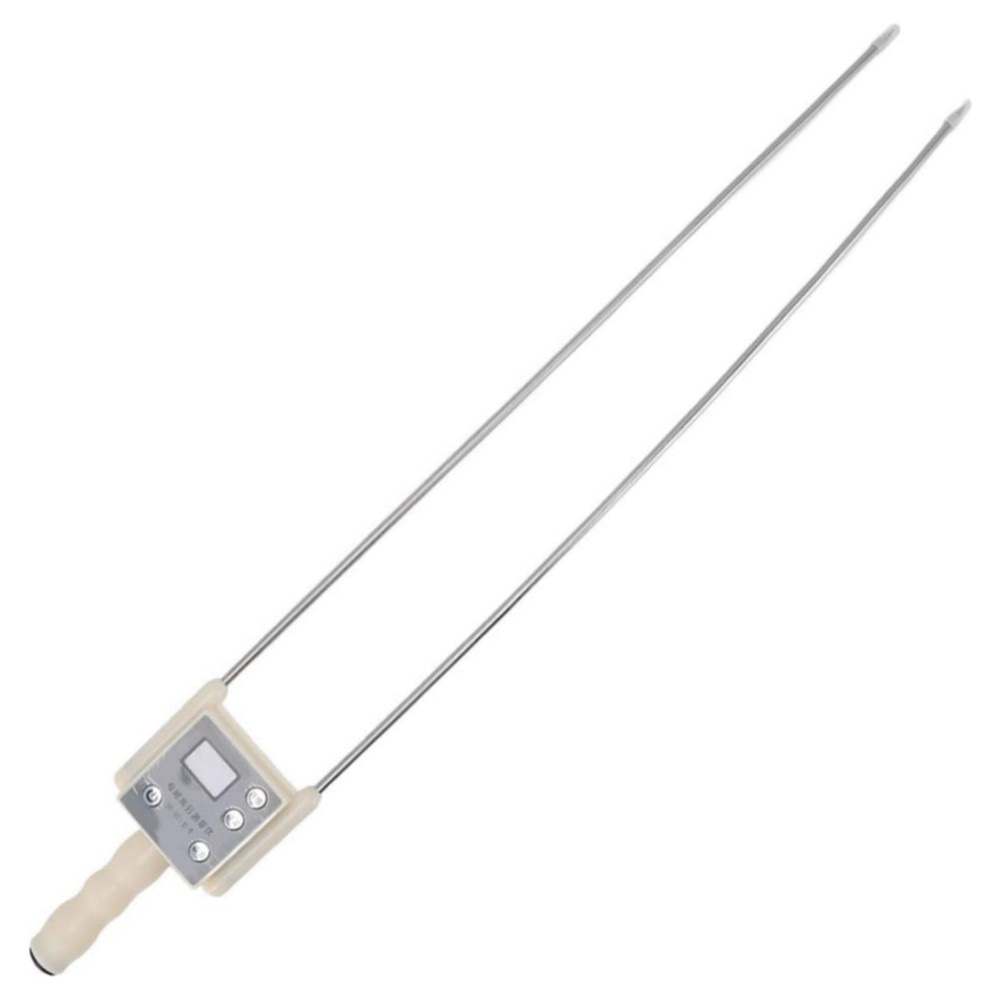 Tragbares Heu- & Getreide-Feuchtemessgerät mit LCD-Hintergrundbeleuchtung, genaue Sonde für Stroh, Gras, Mais – robust, handlich