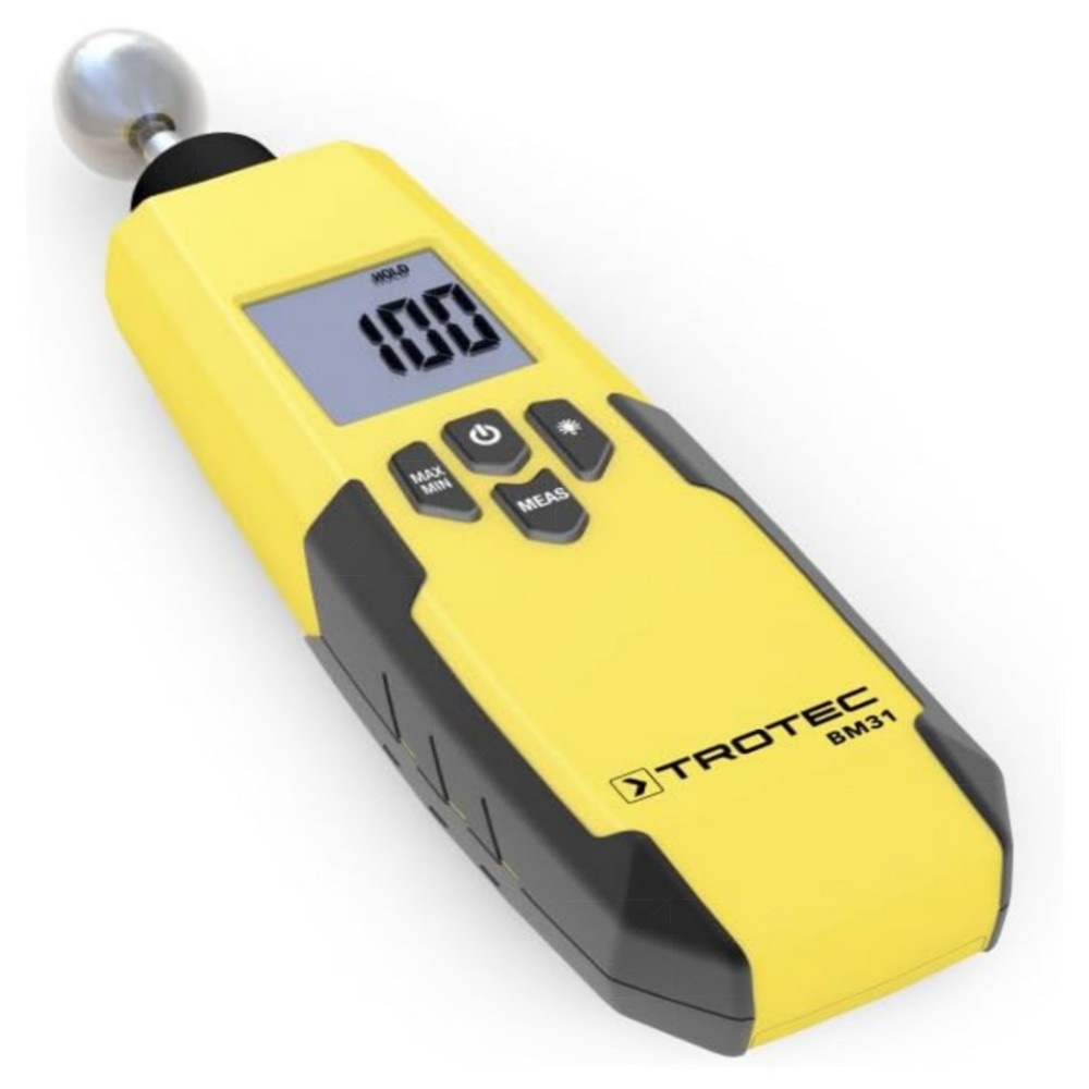 Feuchteindikator TROTEC BM31 – zerstörungsfreies Feuchtemessgerät 5–40 mm, zuverlässig für Wand, Boden & Decke