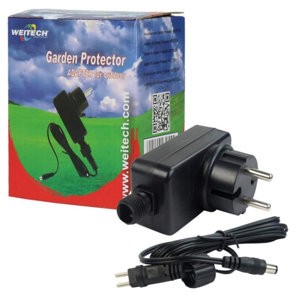 Outdoor Netzadapter für Garden Protector 2 IP44 – hochwertiges, wetterfestes Netzteil für Gartenbeleuchtung und Schutznetze