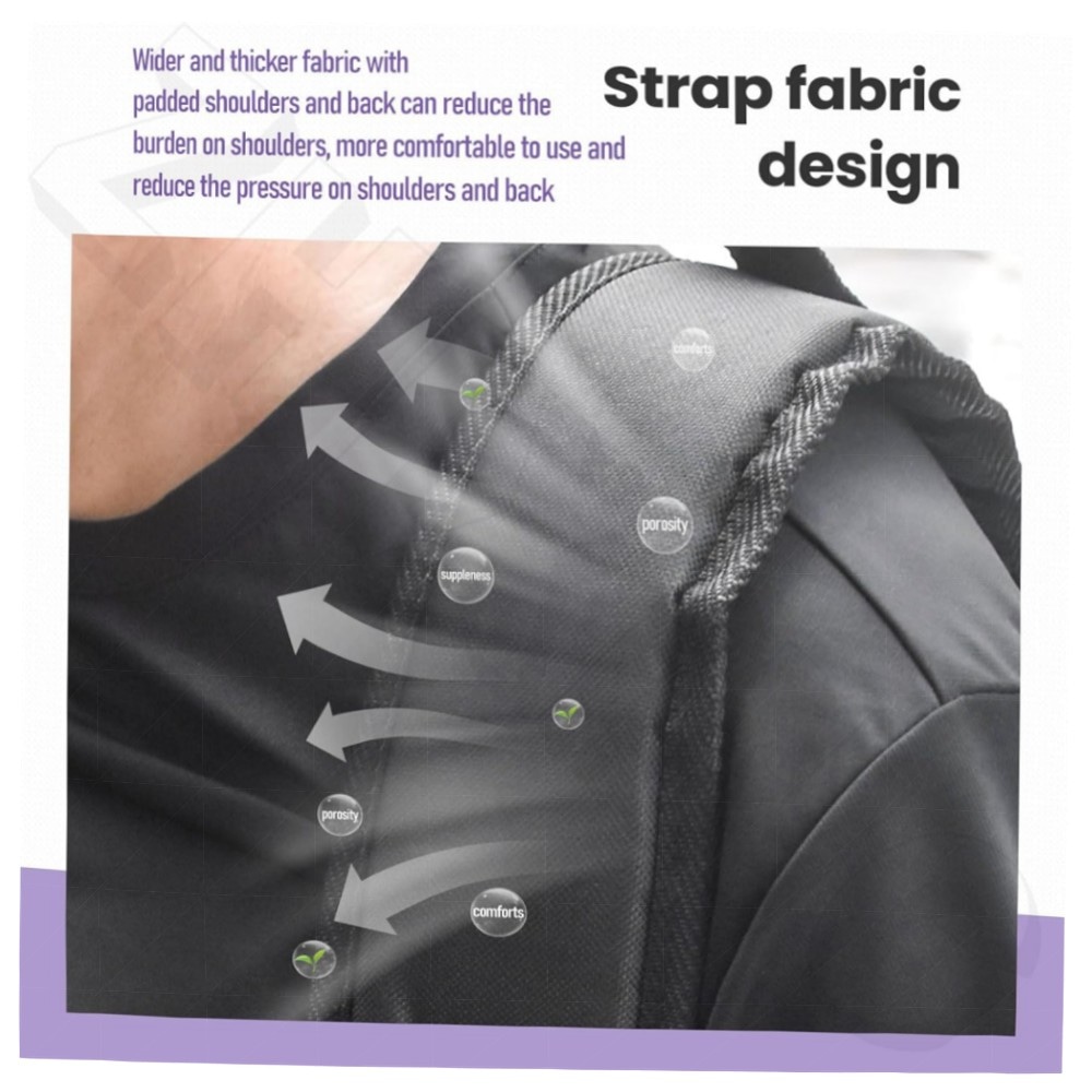 Rucksacksprüher Ersatzriemen mit gepolsterten Schultergurten – robustes Polyester-Oxford, verstellbar für Gartensprüher & Profi-Einsatz