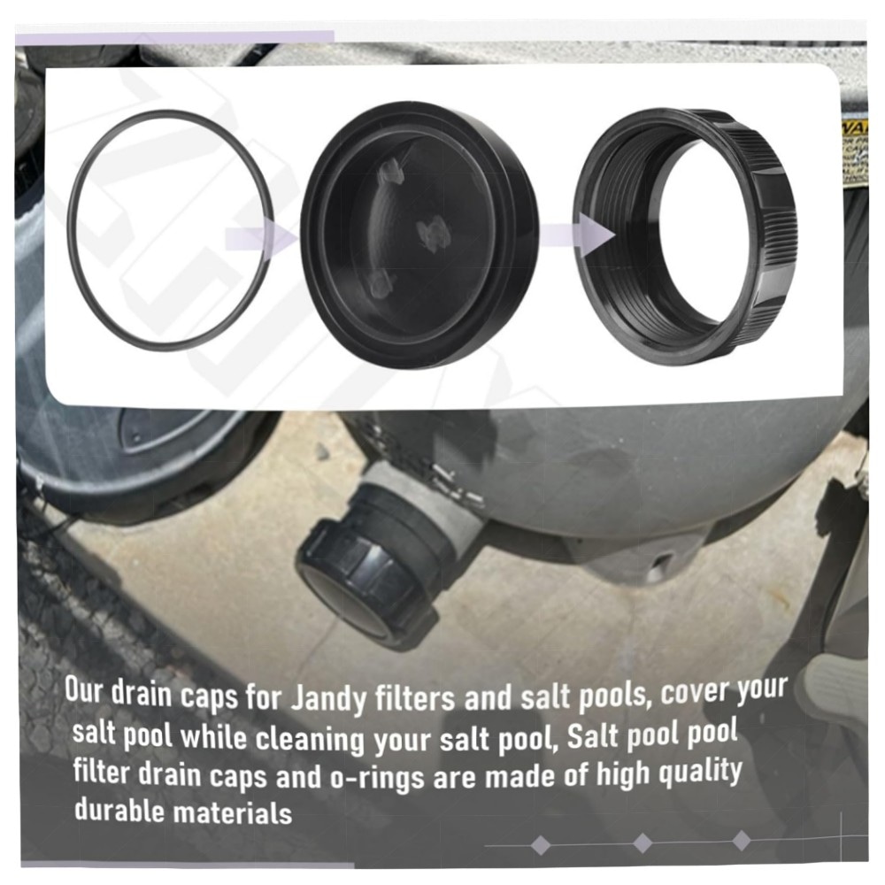 R0523000 Ablaufkappe für Jandy / Zodiac Poolfilter – kompatibel mit DEV, CV, DEL, CS, CL Serien, hochwertig & inkl. O‑Ring