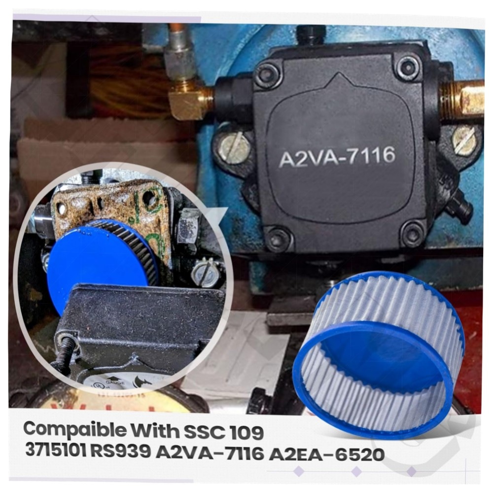 Sieb-Kit A2VA7116 / A2EA6520 für Suntec & Beckett Ölbrenner – hochwertiges Pumpen-Reparaturset mit Dichtungen und Filter