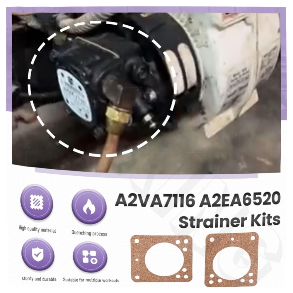 Sieb-Kit A2VA7116 / A2EA6520 für Suntec & Beckett Ölbrenner – hochwertiges Pumpen-Reparaturset mit Dichtungen und Filter