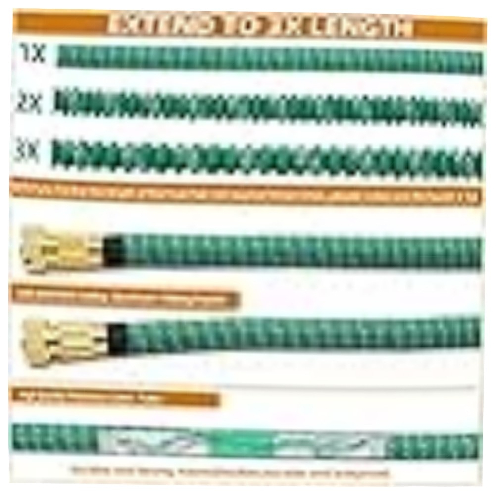 TIREX by xonic® dehnbarer Gartenschlauch 30m (leicht, robust) – 3-fach Latexkern, 10‑fach Sprühkopf & rostfreie Alu‑Adapter