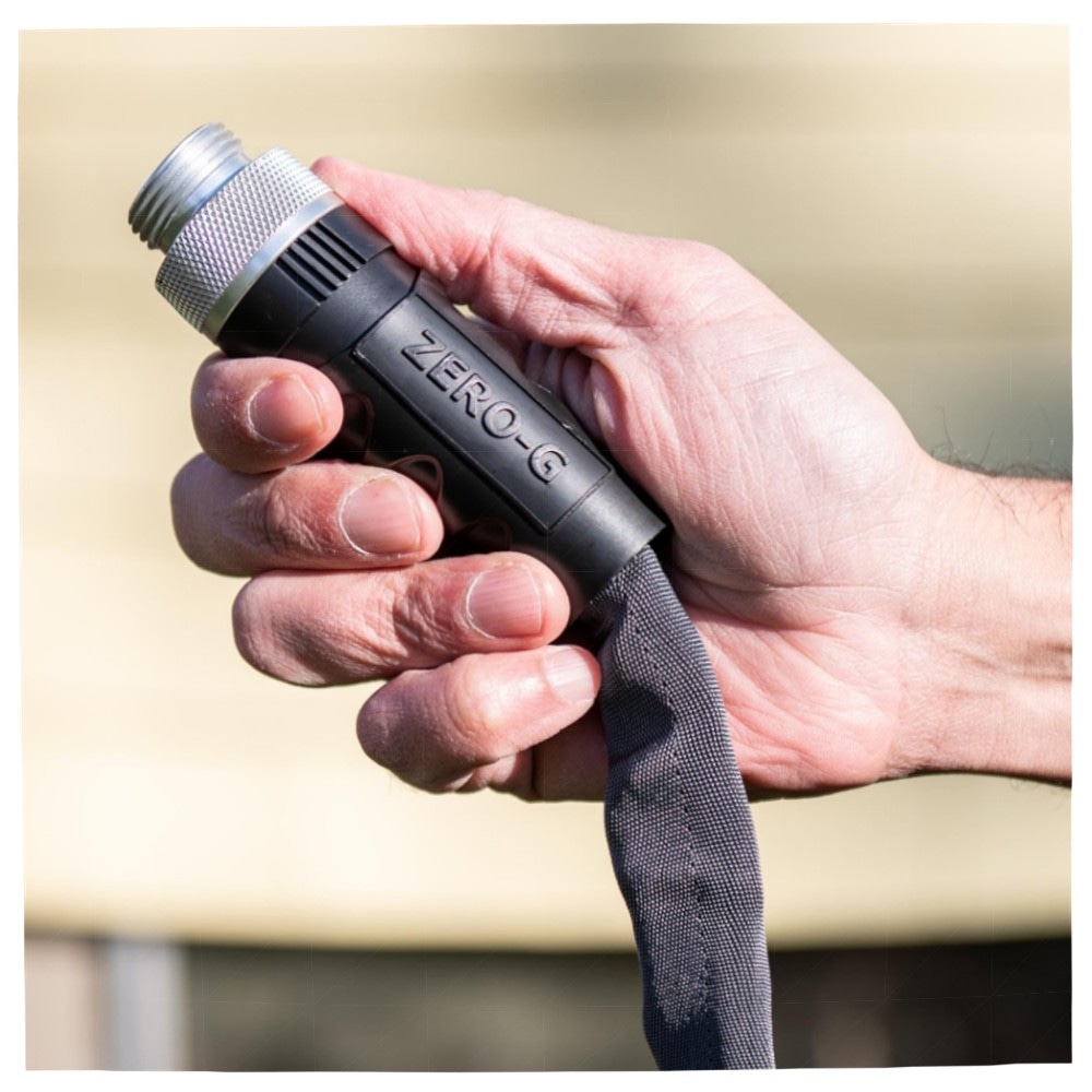 Zero-G 4001-50 Gartenschlauch 7,6 m (2er-Pack) – extrem leicht, knickfrei, bruchsichere Kupplungen, bleifrei & frostflexibel