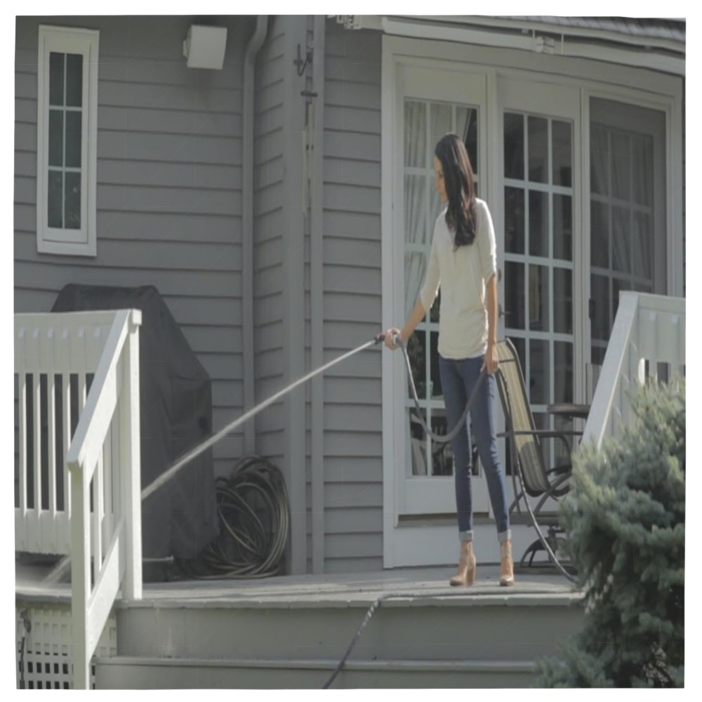 Zero-G 4001-50 Gartenschlauch 7,6 m (2er-Pack) – extrem leicht, knickfrei, bruchsichere Kupplungen, bleifrei & frostflexibel