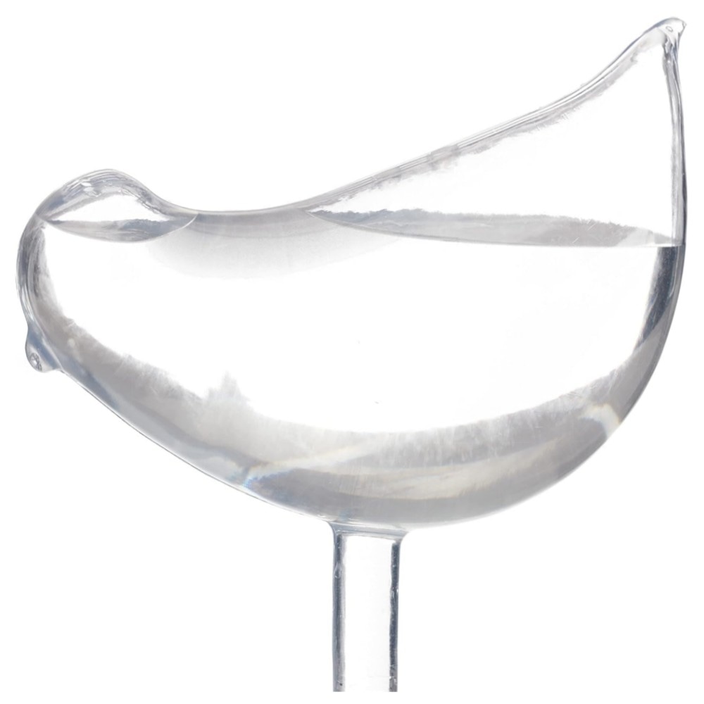 Bewässerungskugeln 4er-Set Vogel-Form, automatische Pflanzenbewässerung 200 ml, transparent – dekorativ & einfaches Urlaubs-Gießen