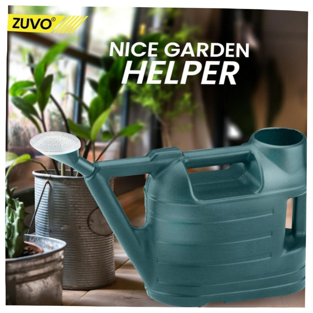 Gießkanne Outdoor 6,5 L – leichte, robuste Gartenkanne in Grün für Balkon & Garten, langlebig & ergonomisch
