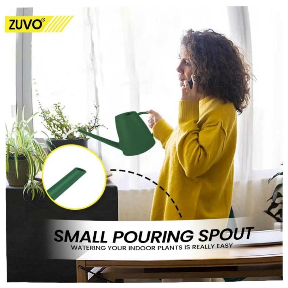 Gießkanne Outdoor 6,5 L – leichte, robuste Gartenkanne in Grün für Balkon & Garten, langlebig & ergonomisch