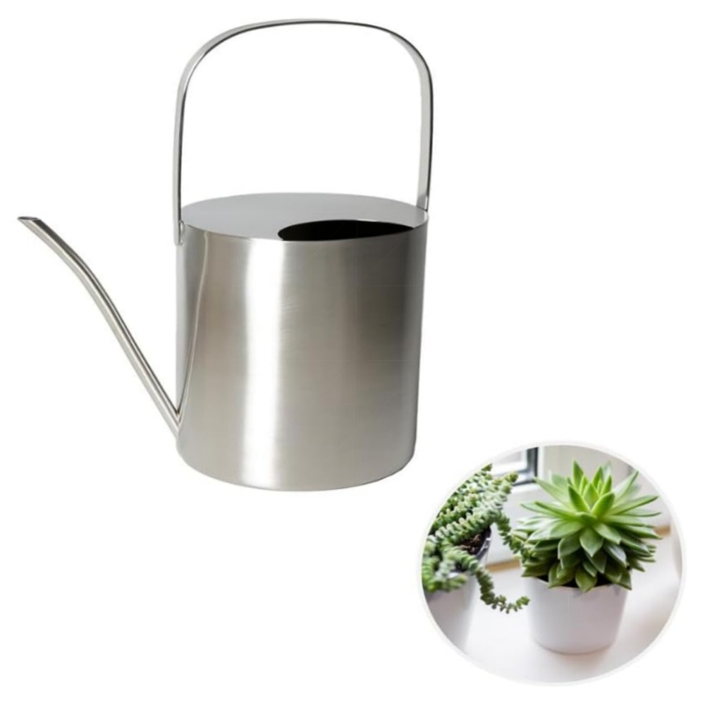 Edelstahl Gießkanne 2,5 L – rostfrei, gebürstet & ergonomisch für Balkon, Terrasse und Zimmerpflanzen Edelstahl Gießkanne 2,5 L – rostfrei, gebürstet & ergonomisch für Balkon, Terrasse und Zimmerpflanzen