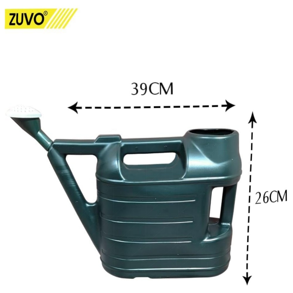 Gießkanne Outdoor 6,5 L – leichte, robuste Gartenkanne in Grün für Balkon & Garten, langlebig & ergonomisch