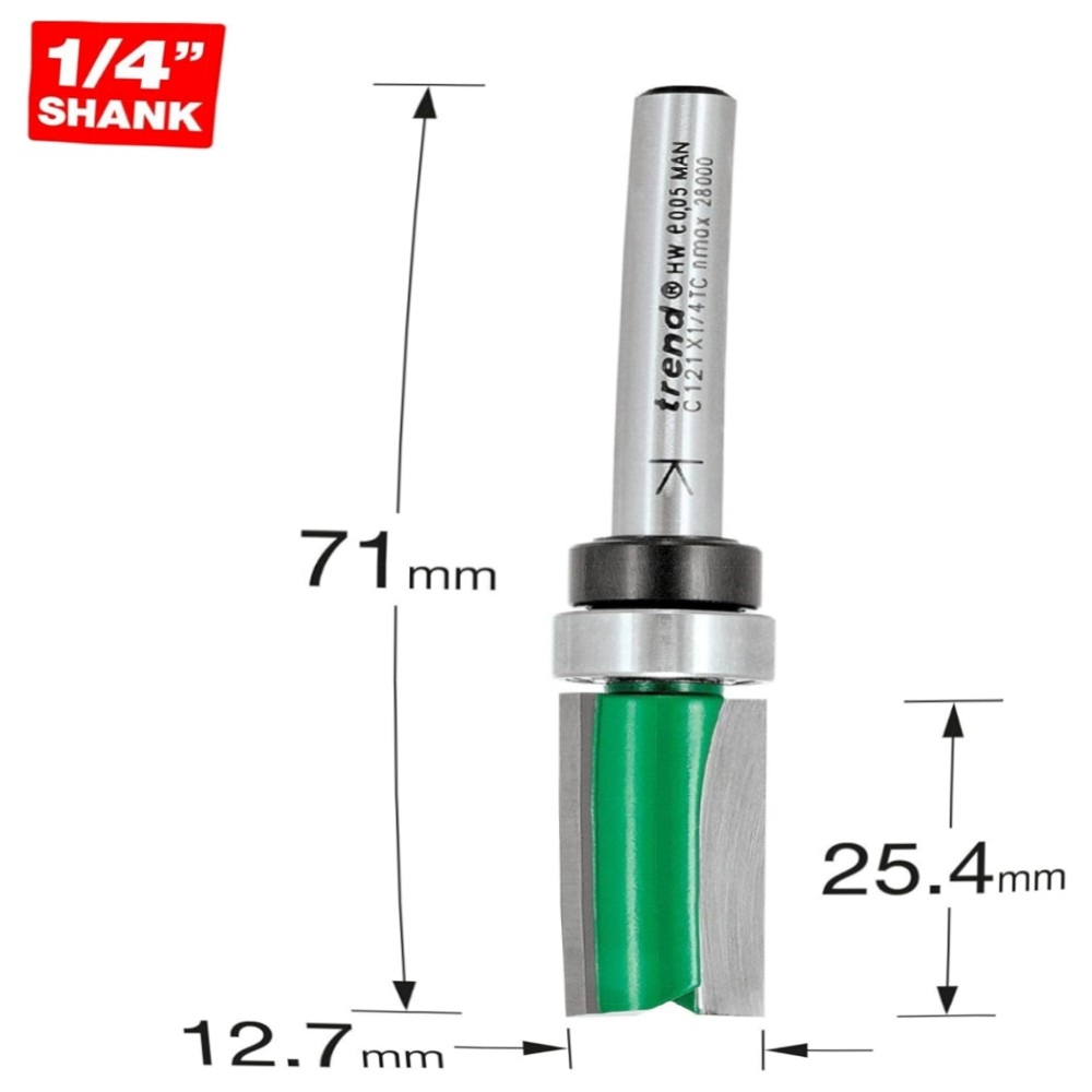 Trend CraftPro geführter Profilfräser 1/4\