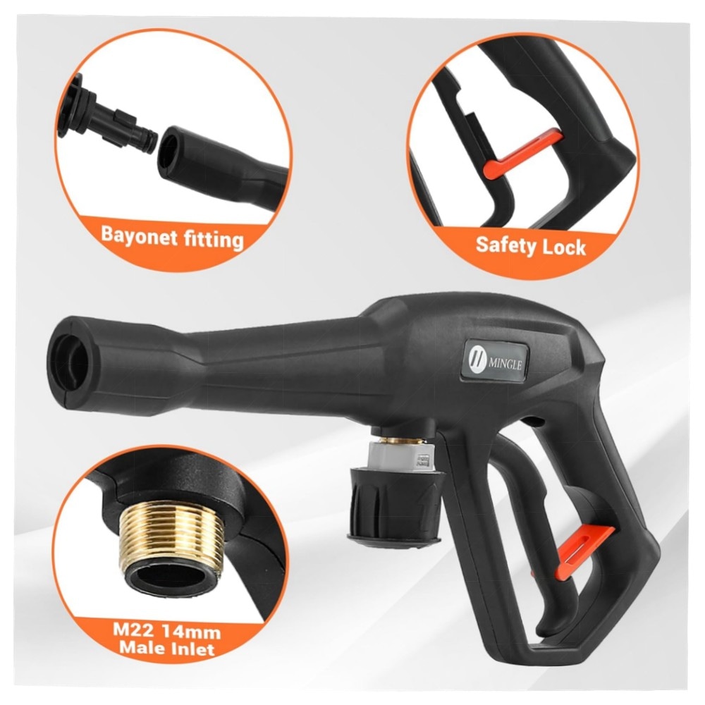a9d58b123381.jpg Universal Hochdruckreiniger-Pistole M22 mit Verlängerungsstab – kompatibel mit Kärcher K2–K7, Ryobi & Greenworks, robustes Metall, 5 Düsen