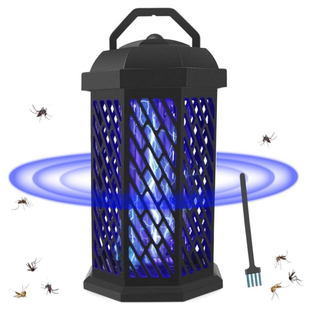 Insektenvernichter Elektrisch 4200V mit UV-Licht 18W – Wasserdichter Mosquito Killer für Innen & Außen, robustes ABS, abnehmbarer Sammelbehälter