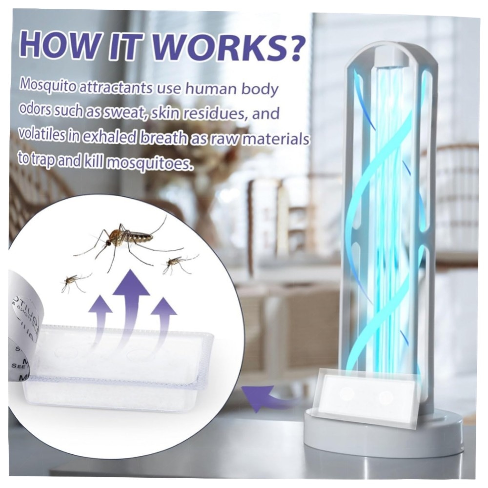 Mückenlockstoff Nachfüllung Octenol 2er – universeller Köder für Mückenfallen & Bug Zapper, langanhaltend und ungiftig