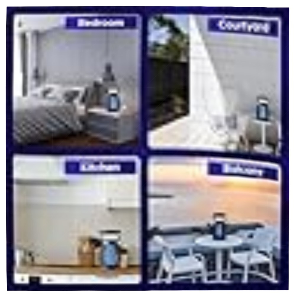 Solar Insektenvernichter Elektrisch – Tragbare Mückenfalle mit USB, IP66 Wasserdicht, 3‑in‑1 UV‑Lampe für Haus, Garten & Camping (4000mAh)