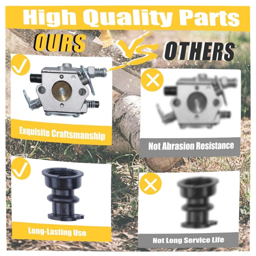 Vergaser-Set für STIHL 021/023/025 MS210 MS230 MS250 – Walbro WT-286 Ersatz, Luftfilter & Dichtungen, hochwertige Passform