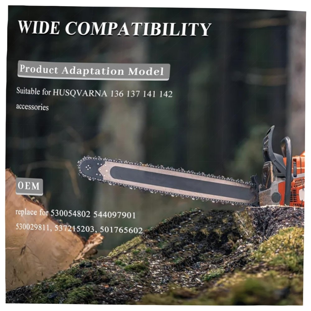 Kettenrad-Kupplungsdeckel & Kettenbremsgriffsatz für Husqvarna 136/137/141/142 – hochwertiges Ersatzteil-Set mit Filter & Leitungen