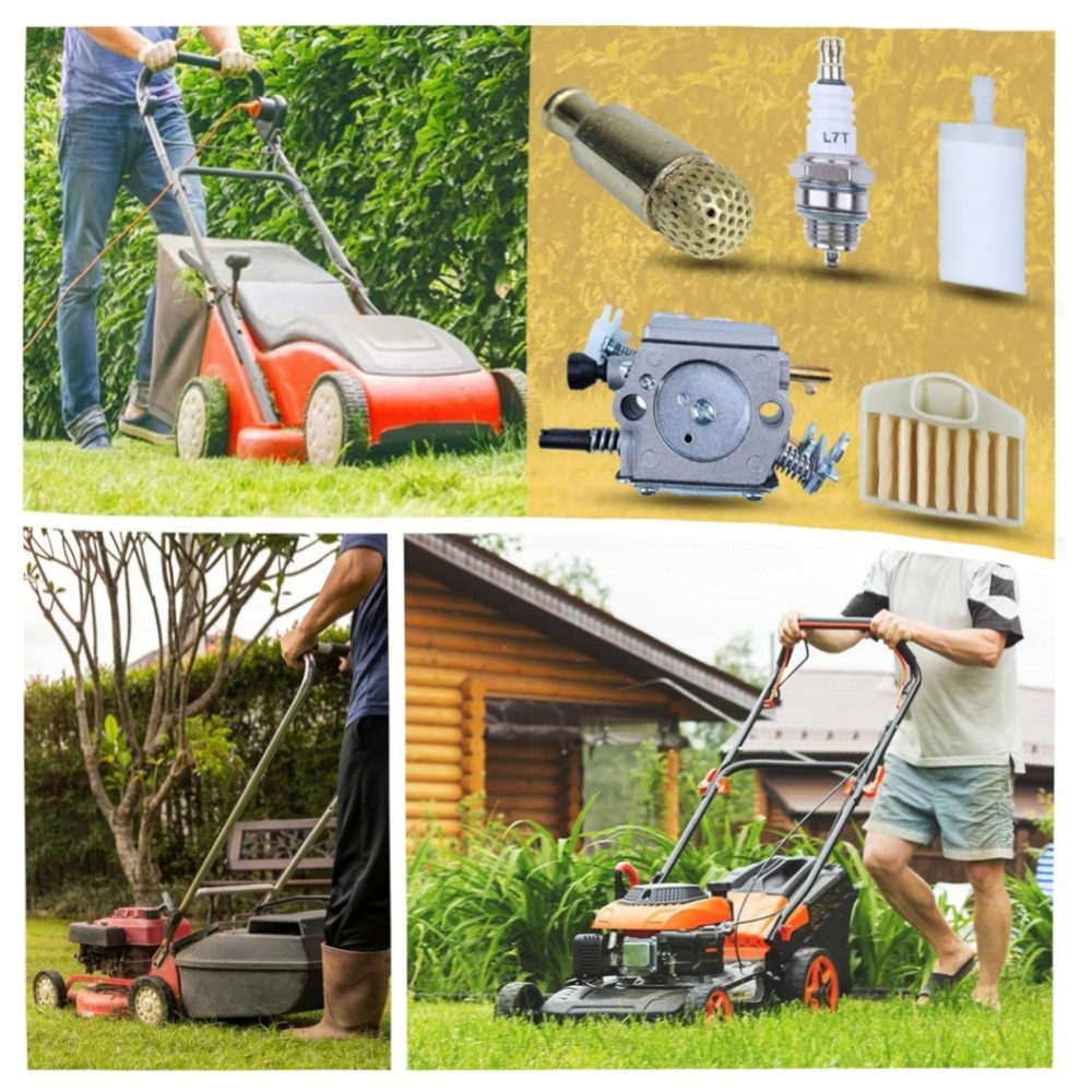 Vergaser‑Kit für Husqvarna 365/362/371/372/372XP – hochwertiger Vergaser, Luft‑ & Ölfilter, Zündkerze, Kraftstofffilter