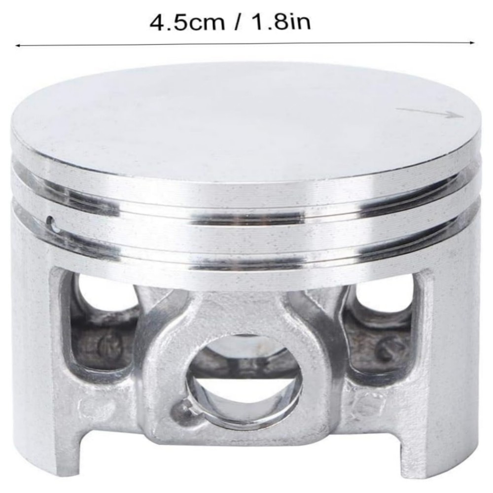 44 mm Kolbenbausatz mit Dichtungen für STIHL 026 / MS260 – hochwertiges Metall, korrosionsbeständig, einfache Montage