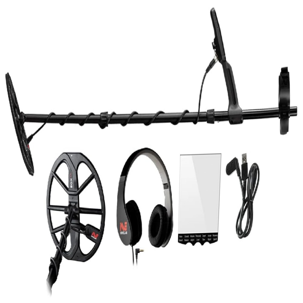 Minelab Equinox 600 Metalldetektor – Multi-IQ Multifrequenz, vollständig wasserdicht bis 3 m, Profi-Suche für Strand, Feld & Park