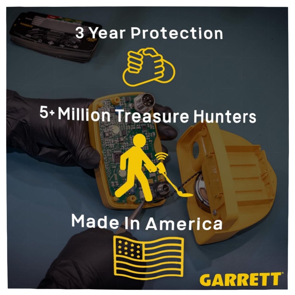 Garrett ACE APEX Metalldetektor – Ultraleicht, Multi-Frequency für Strand & Gelände, inkl. Pro-Pointer AT