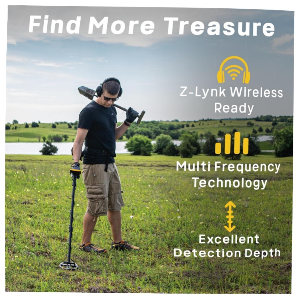 Garrett ACE APEX Metalldetektor – Ultraleicht, Multi-Frequency für Strand & Gelände, inkl. Pro-Pointer AT