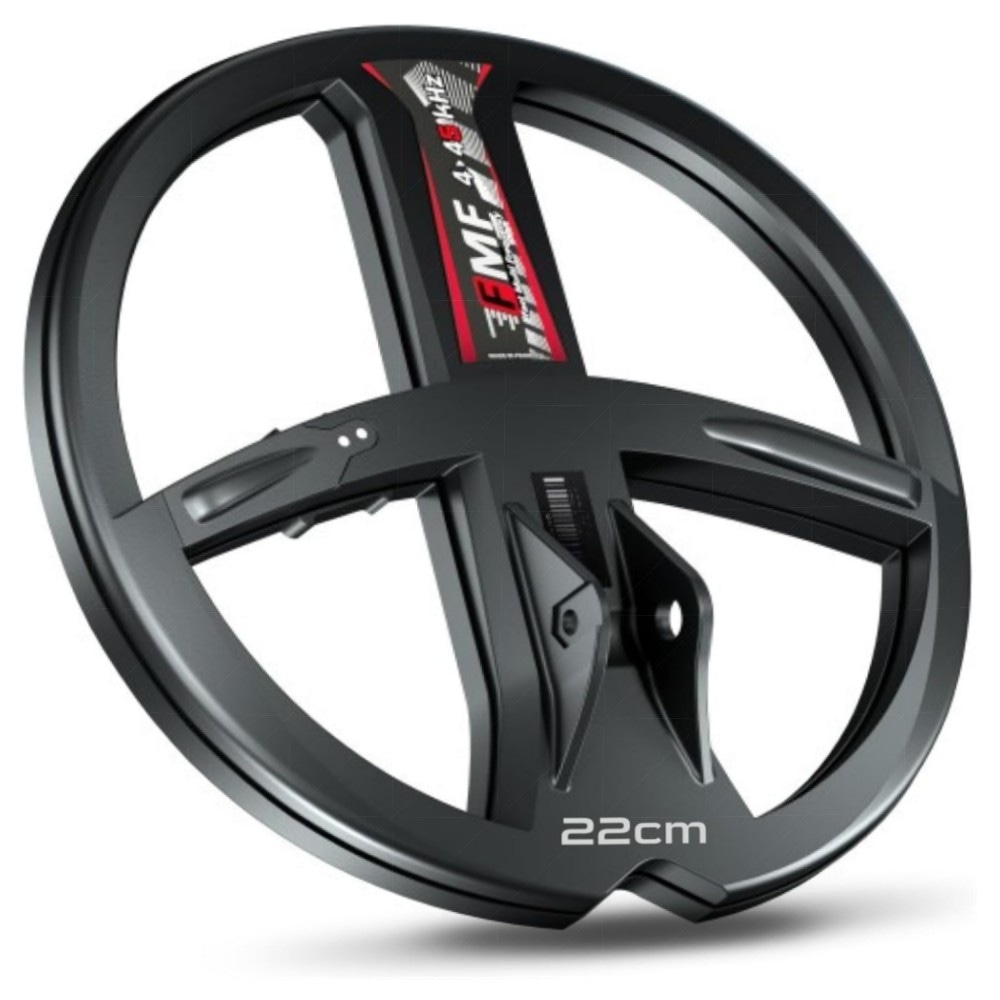 XP DEUS II Doppel-D FMF Suchspule 22 cm – hochwertige, leichte Suchspule für Schatzsuche & Prospektion