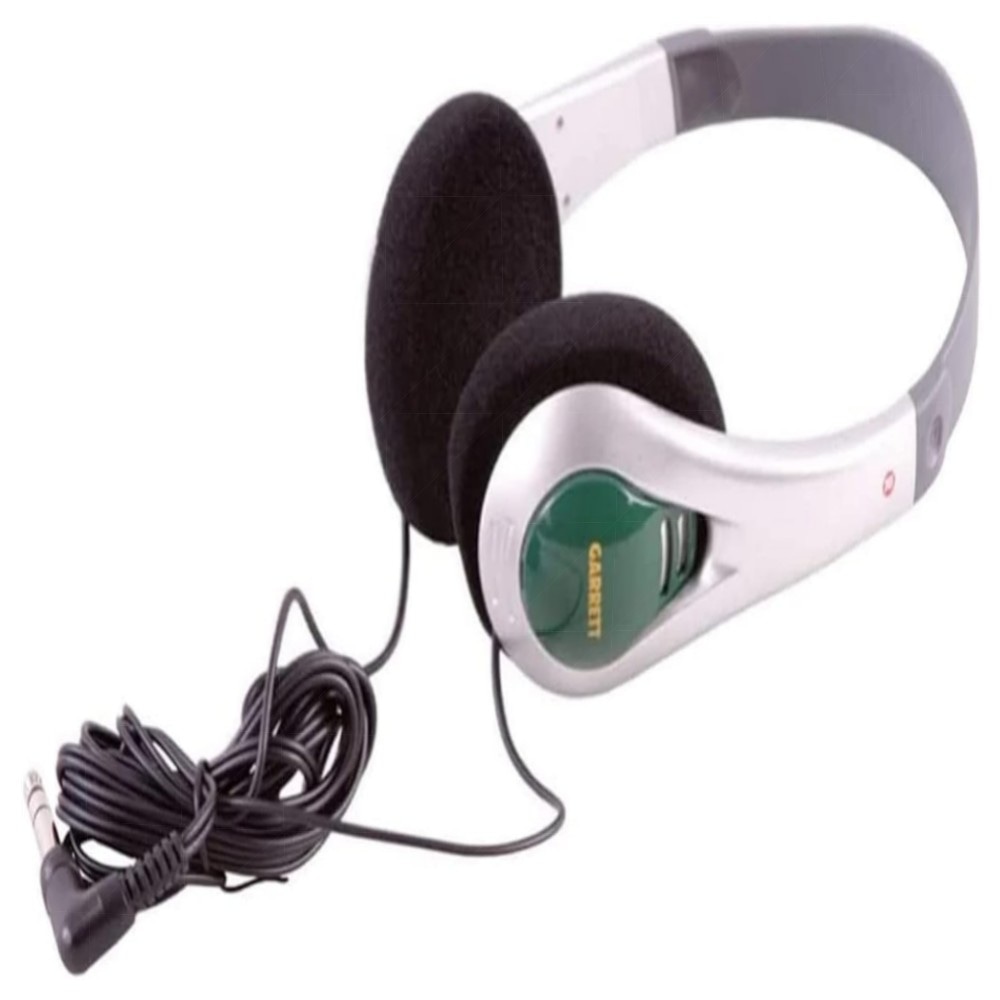 Garrett Treasure Sound Kopfhörer für Metalldetektoren – hochwertig, geräuschreduzierend, 1,8 m Kabel, verstellbares Kopfband