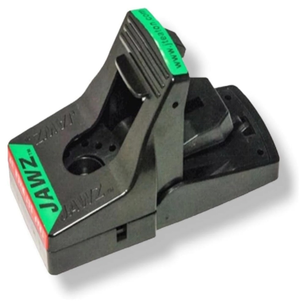 JT Eaton 410 Jawz Rattenfalle – robuste, einstellbare Kunststoff-Falle für effektive Nagetierbekämpfung, sicher & geruchlos