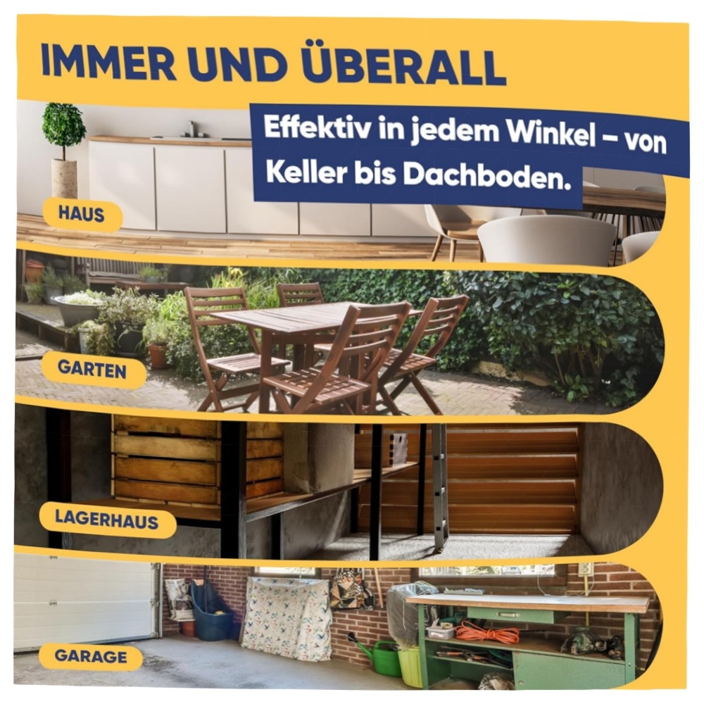 XL Beißfalle für Ratten & Mäuse, 6er-Pack – robuste, wiederverwendbare Schlagfallen aus Kunststoff mit hoher Federkraft für Haus & Garten