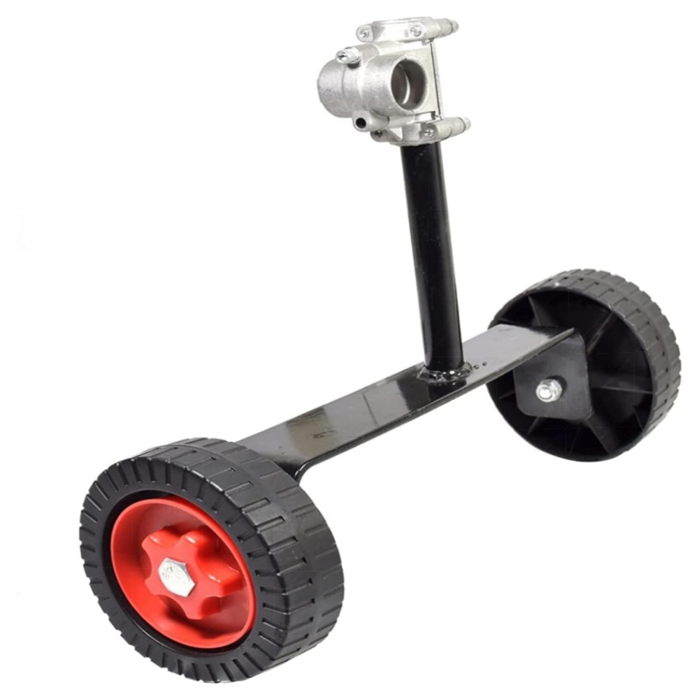 Universal-Stützrad 25 mm für Rasentrimmer – verstellbar, robust & kompatibel mit Benzin-/Elektrorasenmähern