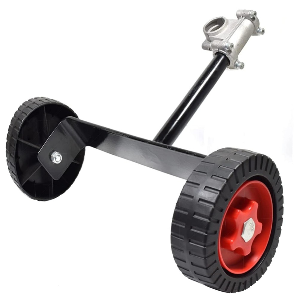 Universal-Stützrad 25 mm für Rasentrimmer – verstellbar, robust & kompatibel mit Benzin-/Elektrorasenmähern