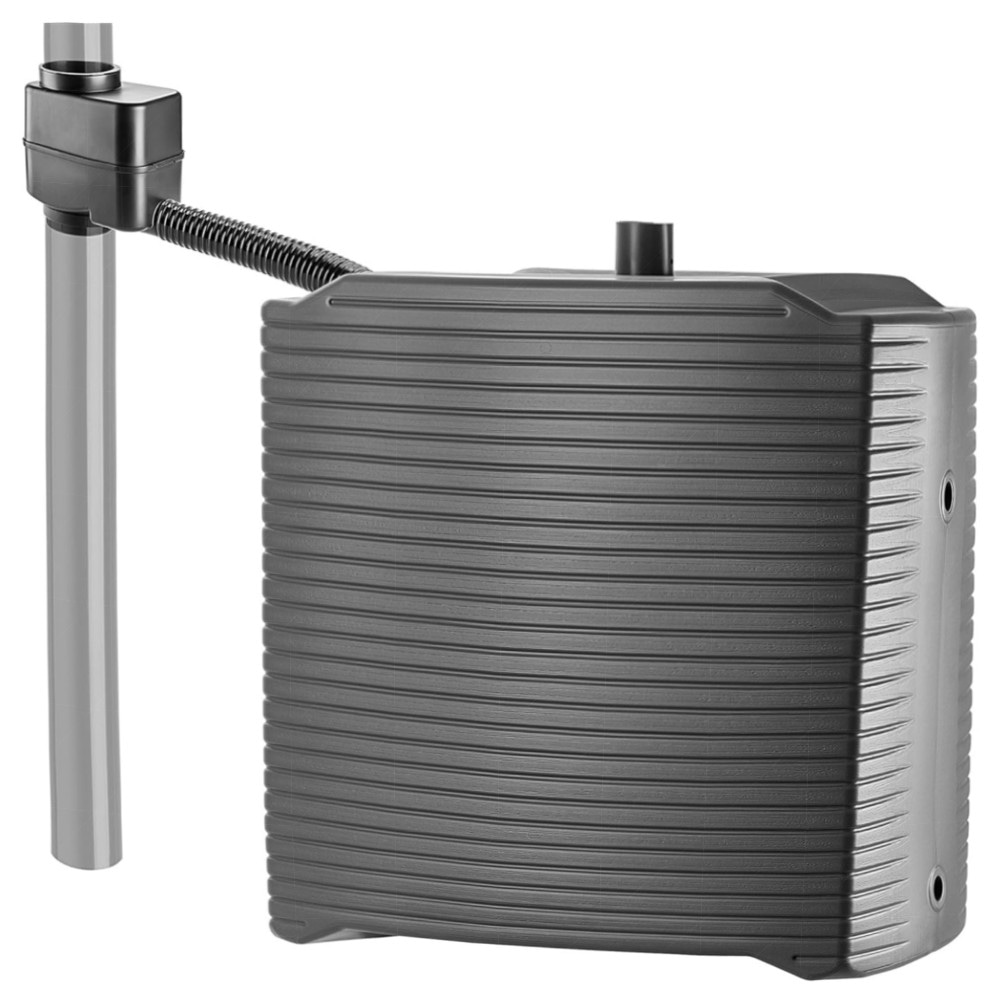 KADAX Modul-Regentonne 126 L (Mokka) – wetterbeständiger Kunststoff, flexibel verbindbar & inkl. Montagezubehör