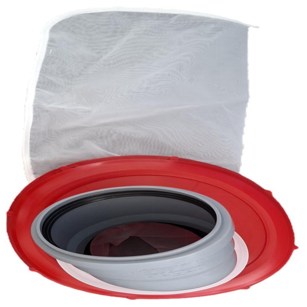 IBC Deckel Nylonfilter auswaschbar für 1000 L Regenwassertank – 160 mm Deckel, 87,5° HT-Bogen, hochwertig & langlebig