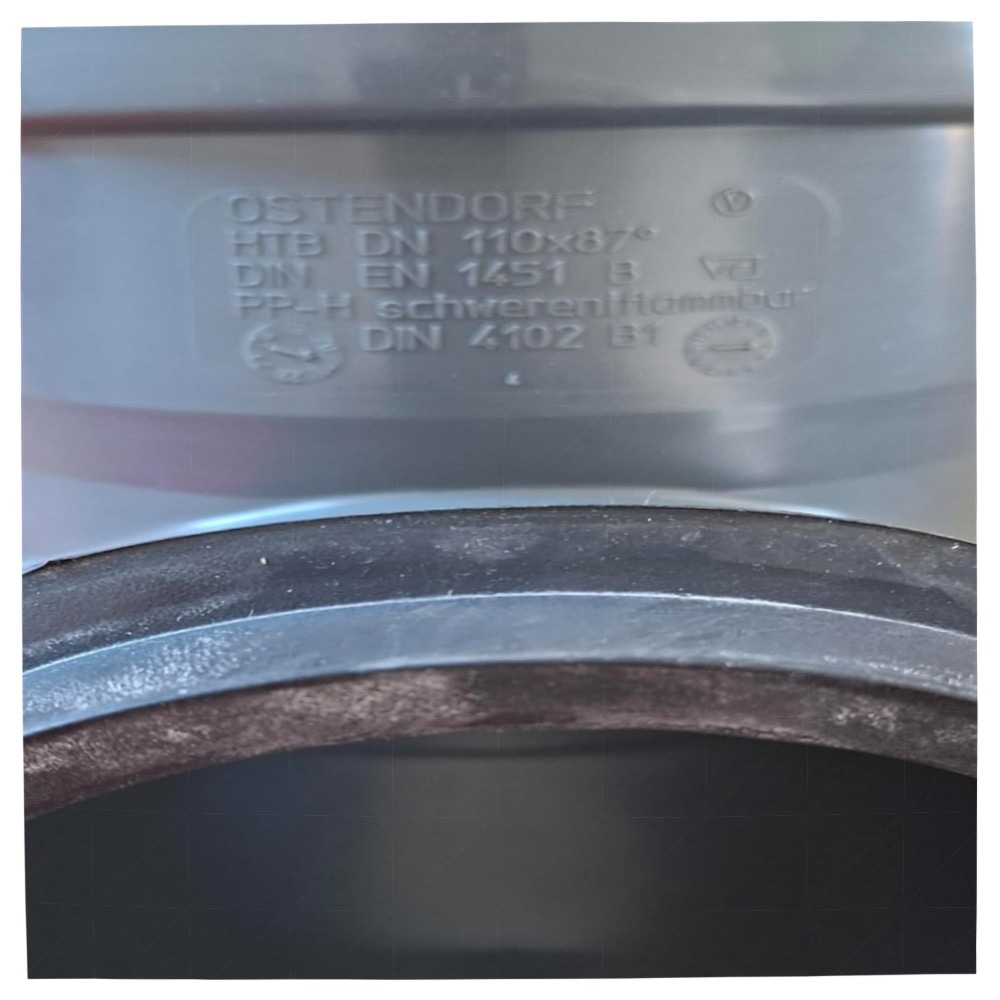 IBC Deckel Nylonfilter auswaschbar für 1000 L Regenwassertank – 160 mm Deckel, 87,5° HT-Bogen, hochwertig & langlebig