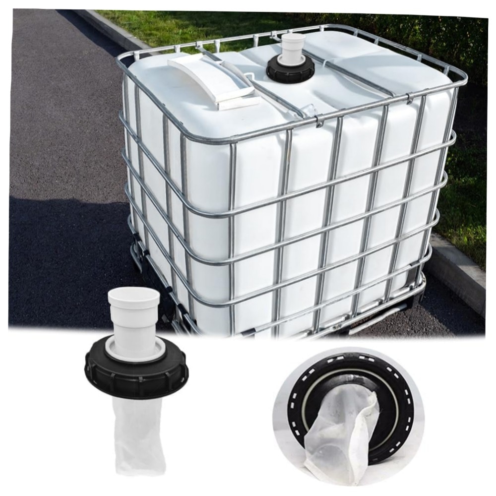 IBC Deckelfilter 163 mm | 180° Regenwasserfilter DN75 mit waschbarem Nylongewebe – langlebig & wiederverwendbar