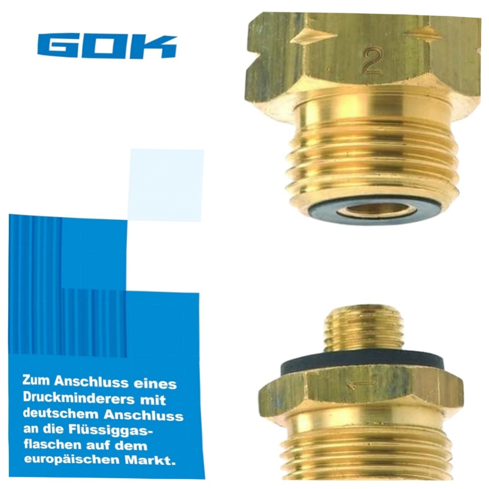 046ce5a61628.jpg Euro-Adapter-Set für europäische Gasflaschen – 4-teilig, robustes Metall, kompatibel mit deutschen Druckreglern (GOK Nr. 09-735-00)